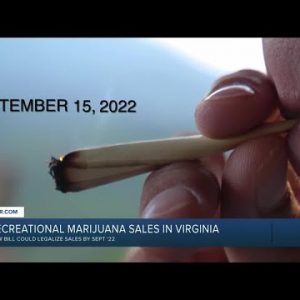Virginia Recreational marijuana sale