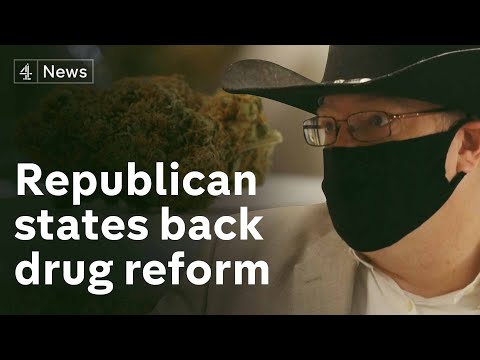 The Republican states backing marijuana legalisation